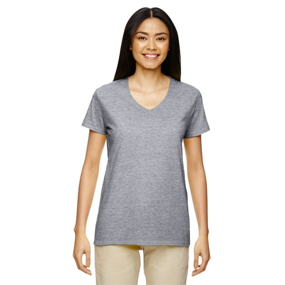 Gildan - Heavy Cotton Women’s V-Neck T-Shirt - 5V00L