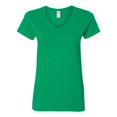 thumbnail image 1 of Gildan Heavy Cotton Womens V-Neck T-Shirt, 1 of 4