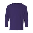 thumbnail image 1 of Gildan G540B Youth Cotton 5.3 oz. Long-Sleeve T-Shirt, 1 of 5