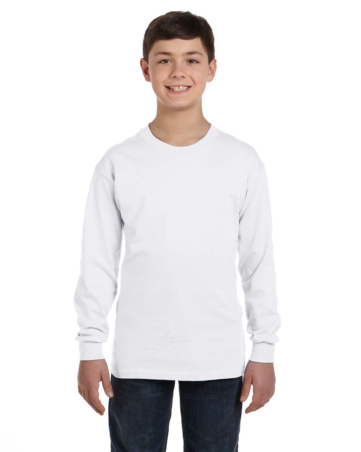 Youth Heavy Cottonâ„¢ Long-Sleeve T-Shirt