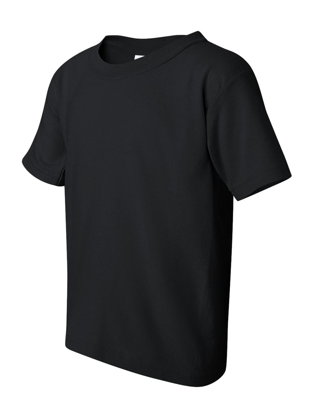 - Heavy Cotton Youth T-Shirt - 5000B - Black - Size: XL
