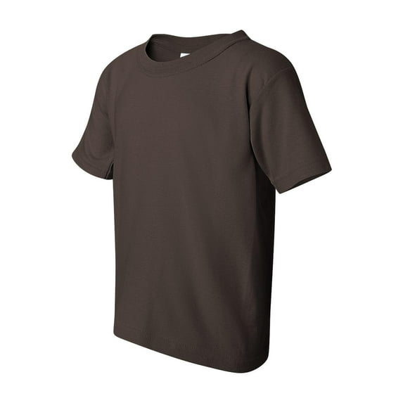 Gildan - Heavy Cotton Youth T-Shirt - 5000B - Dark Chocolate - Size: XS