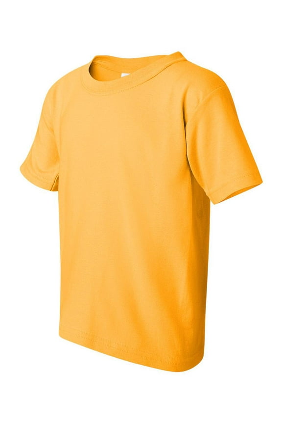 - Heavy Cotton Youth T-Shirt - 5000B - Gold - Size: M