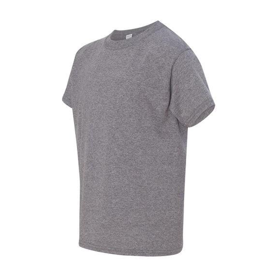 Gildan - Heavy Cotton Youth T-Shirt - 5000B - Graphite Heather - Size: L
