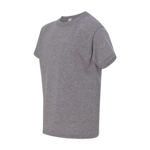 Gildan - Heavy Cotton Youth T-Shirt - 5000B - Graphite Heather - Size: S