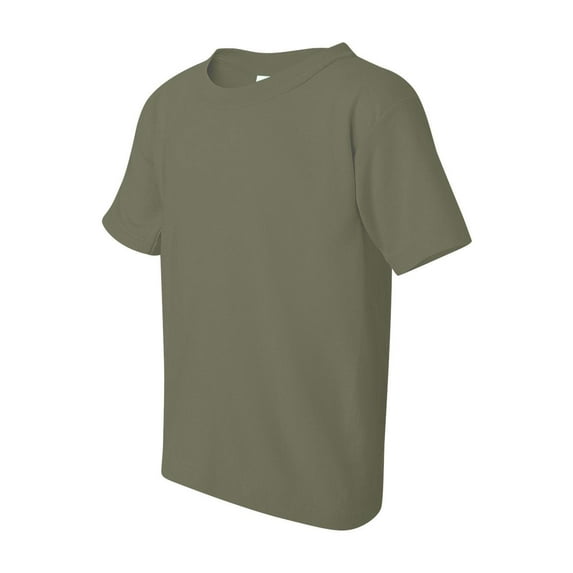 Gildan - Heavy Cotton Youth T-Shirt - 5000B - Military Green - Size: XL