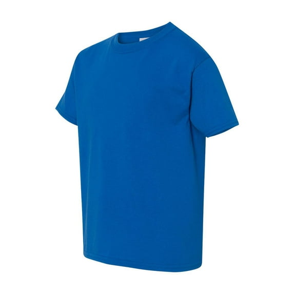Gildan - Heavy Cotton Youth T-Shirt - 5000B - Neon Blue - Size: XS