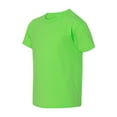 thumbnail image 1 of Gildan - Heavy Cotton Youth T-Shirt - 5000B - Neon Green - Size: L, 1 of 3