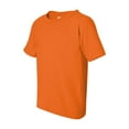 thumbnail image 1 of Gildan - Heavy Cotton Youth T-Shirt - 5000B - Safety Orange - Size: S, 1 of 3
