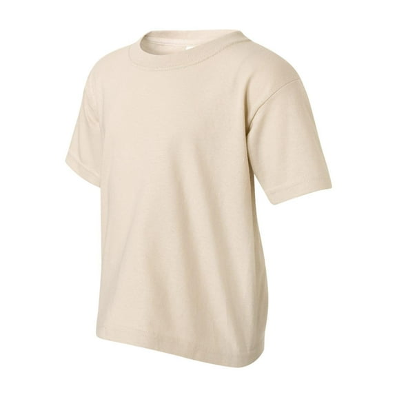Gildan - Heavy Cotton Youth T-Shirt - 5000B - Sand - Size: L