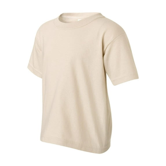 Gildan - Heavy Cotton Youth T-Shirt - 5000B - Sand - Size: XL
