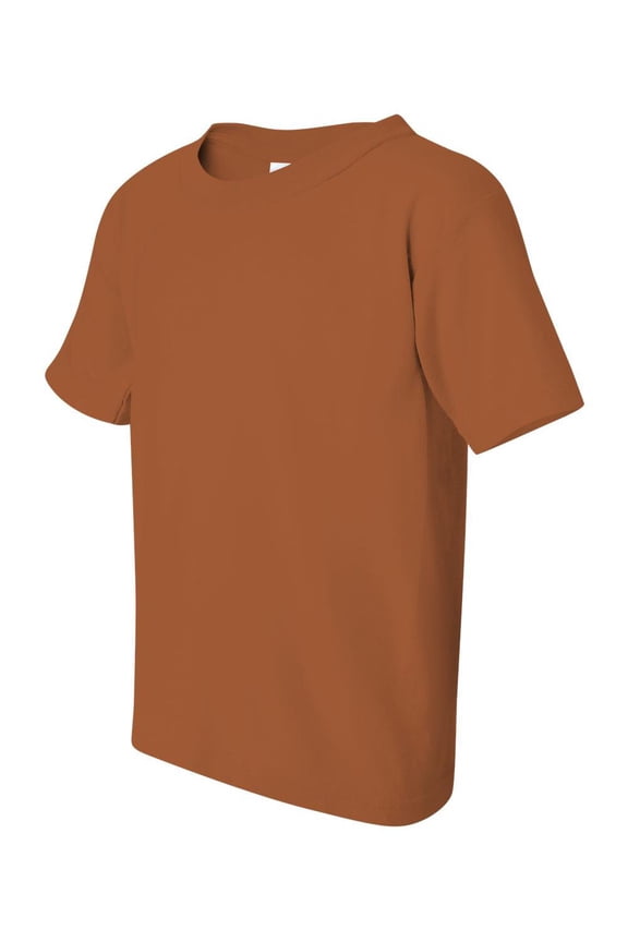- Heavy Cotton Youth T-Shirt - 5000B - Texas Orange - Size: M