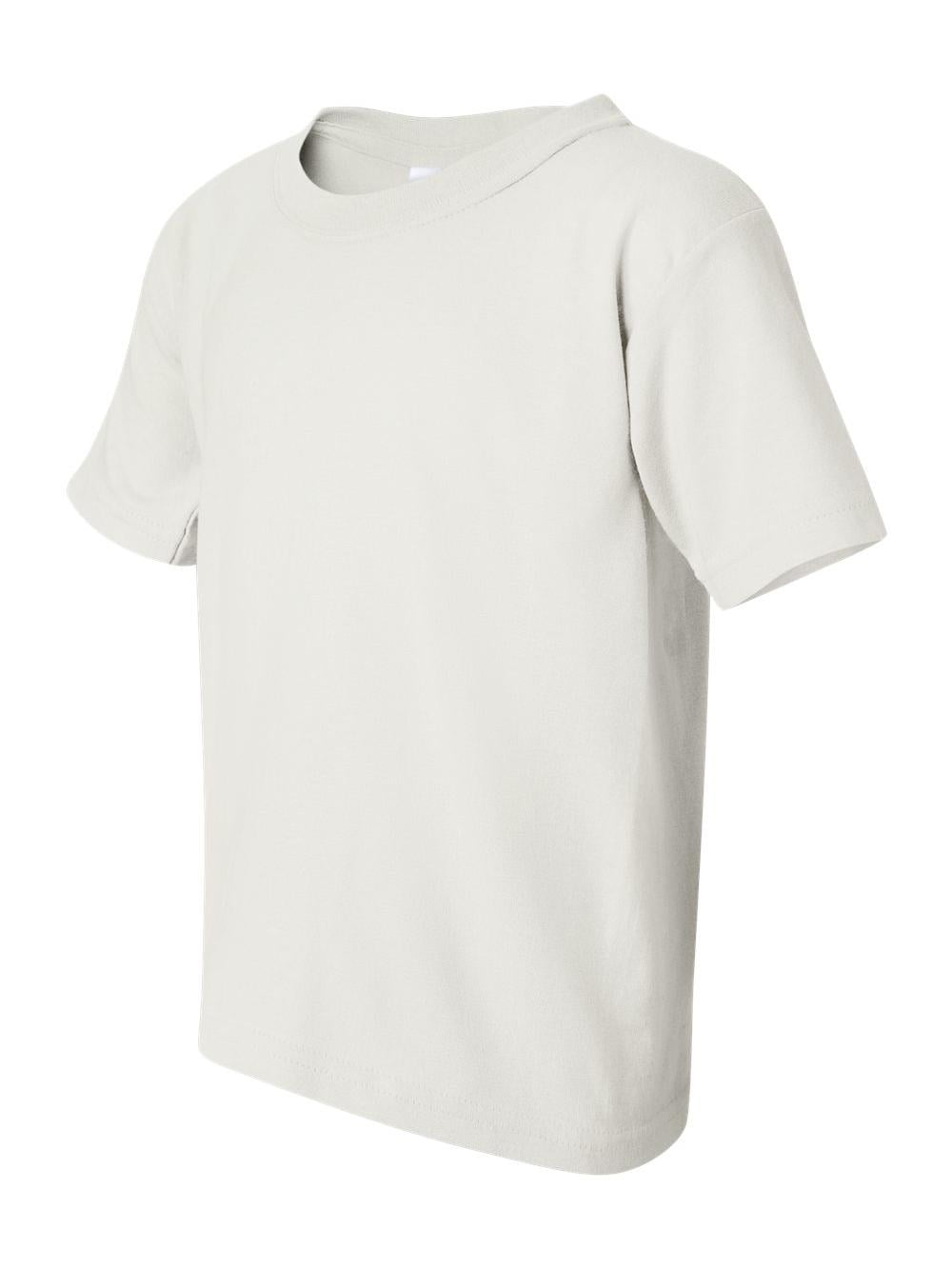 - Heavy Cotton Youth T-Shirt - 5000B - White - Size: M