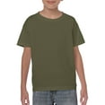 thumbnail image 1 of Gildan Heavy Cotton Yth MilGrn, 1 of 1