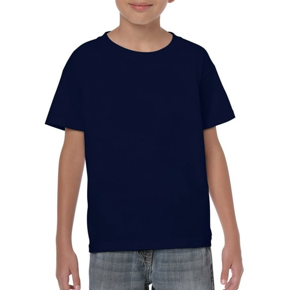 Gildan Heavy Cotton Yth T Navy