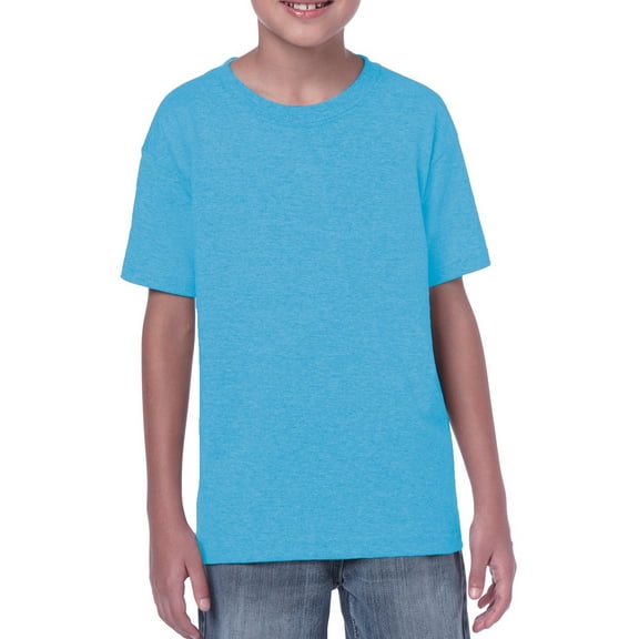 Gildan Heavy Ctn Yth T HrSaphr