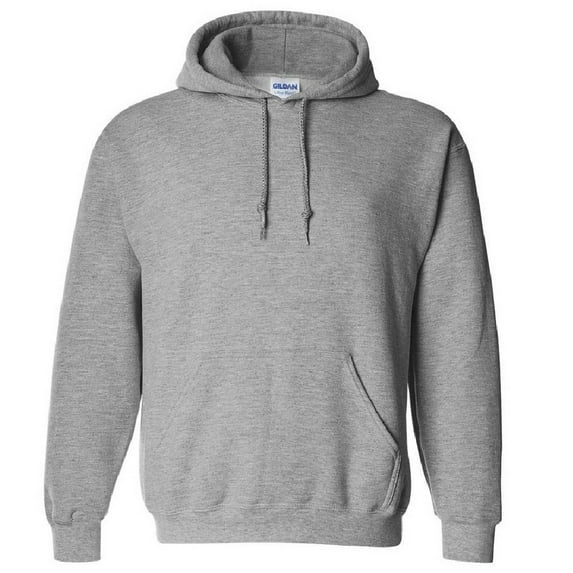 Gildan Heavyweight DryBlend Adult Hooded Sweatshirt Top / Hoodie (13 Colours)