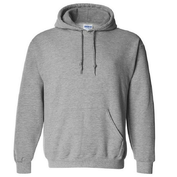 Gildan Heavyweight DryBlend Adult Hooded Sweatshirt Top / Hoodie (13 Colours)