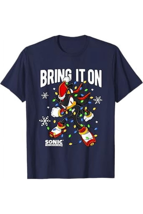 Hedgehog The Hedgehog Christmas Bring It On Tangled Shadow Hot Trending T-Shirt Unisex S To 5Xl