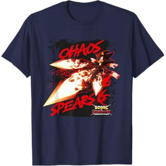 Gildan Hedgehog The Hedgehog, Hedgehog X Shadow Generations Chaos Spears Hot Trending T-Shirt Unisex S To 5Xl