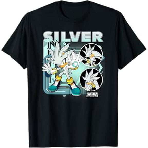 Gildan Hedgehog The Hedgehog Silver Multi Pose Poster Hot Trending T-Shirt Unisex S To 5Xl