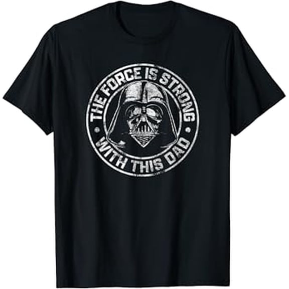Gildan Hero Father'S Day Darth Vader Strong Force Dad Hot Trending T-Shirt Unisex S To 5Xl