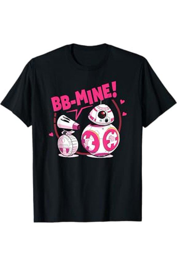 Hero Valentine'S Day Bb-8 And D-O Cute Love Bb-Mine Hot Trending T-Shirt Unisex S To 5Xl