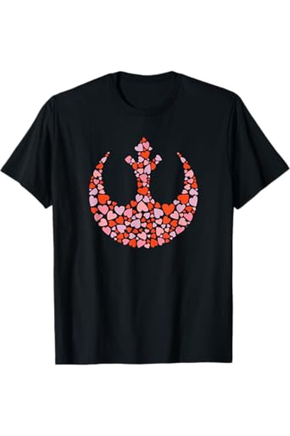 Hero Valentine'S Day Rebel Alliance Symbol Logo Hearts Hot Trending T-Shirt Unisex S To 5Xl