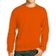 thumbnail image 1 of Gildan High Visibility Crewneck Sweatshirt, Hi Vis Durable Fleece Pullover Sweatshirt for Work, Safety Orange 7.8 Oz, S, 1 of 5