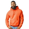 thumbnail image 1 of Gildan High Visibility Pullover Hoodie Sweatshirt for Men and Women 50/50 Cotton/polyester with Safety Hooded Orange Sweatshirt | Heavy Blend Fleece Pullover Hi Vis Pocket Hoodie 8oz Size – 4XL, 1 of 5