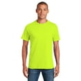 thumbnail image 1 of Gildan High Visibility Safety T-Shirt for Men, Hi-Vis Work Shirt, Safety Green, S, 1 of 5