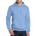 thumbnail image 1 of Gildan Pullover Hoodie for Men | 50-Cotton / 50-Polyester | Warm and Durable Heavy Blend Hooded Sweatshirt in Carolina Blue- Size L, 1 of 5