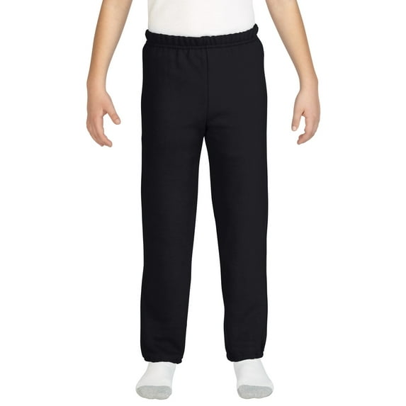 Gildan Hvy Bld Yth Swtpnt Blck