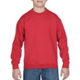 thumbnail image 1 of Gildan Hvy Blnd Yth Crew Red, 1 of 2