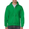 thumbnail image 1 of Gildan Hvybld ZipHood IrishGrn, 1 of 2