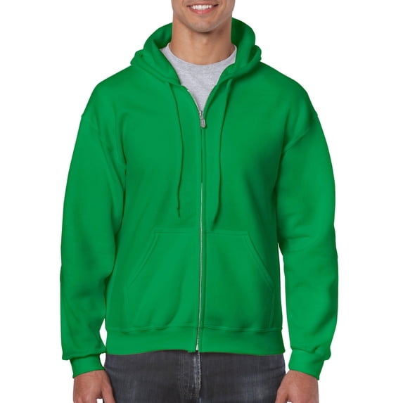 Gildan Hvybld ZipHood IrishGrn