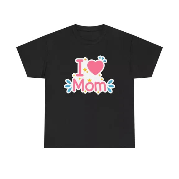 Gildan I Heart Mom T-Shirt