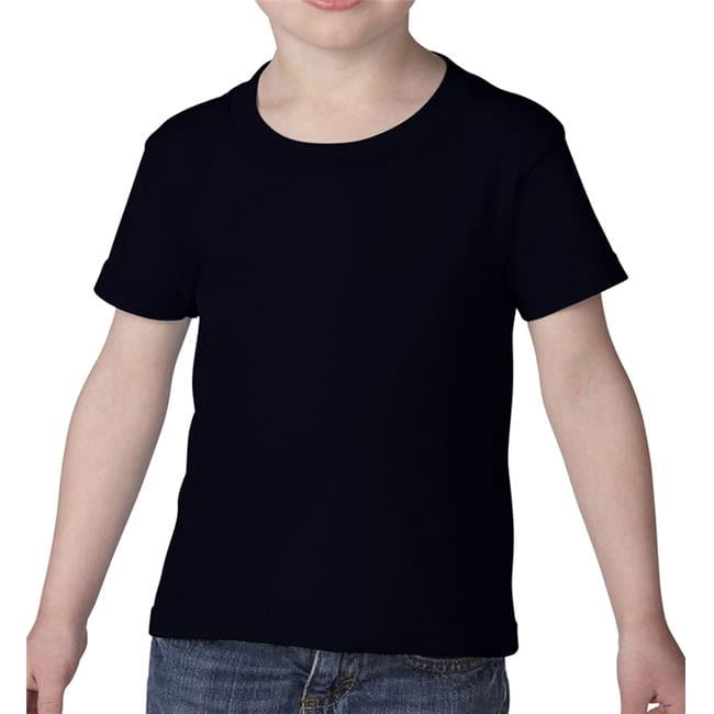 Gildan Irregular Toddler T-Shirt, Black - 3T - Case of 12