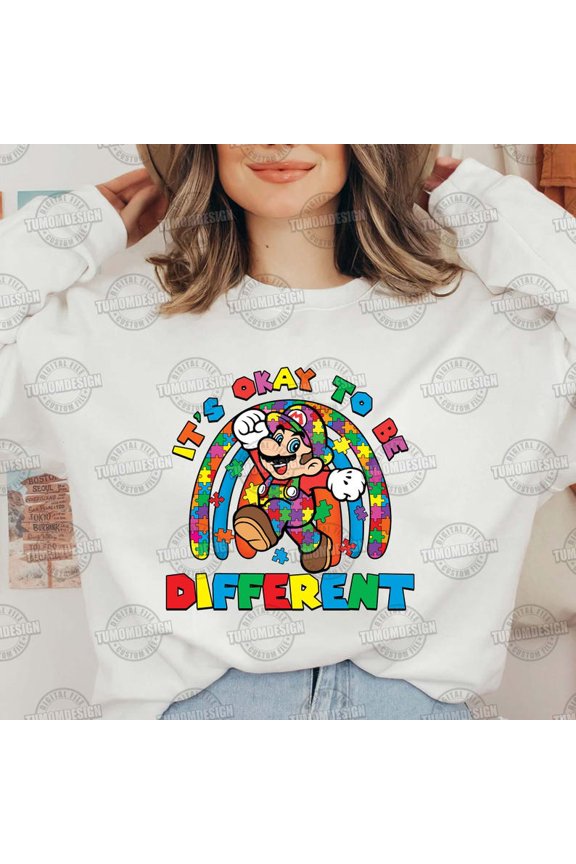 It’s Okay To Be Different Super Autism T-shirt, Autism Awareness T-shirt, Awareness T-shirt, Be Kind T-shirt, Puzzle T-shirt, Autism Kid T-shirt