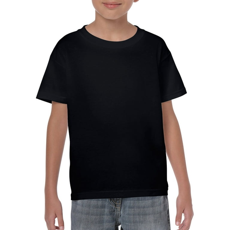 Kid's 100% Heavy Short Sleeve T-Shirt Walmart.com