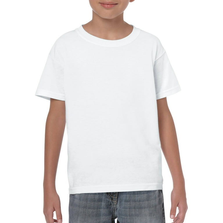 【Jesse着用】GILDAN TEAM CHEVY Tシャツ ホワイト Youth's Heavy Weight Crew Neck Short Sleeve T-Shirt (Light