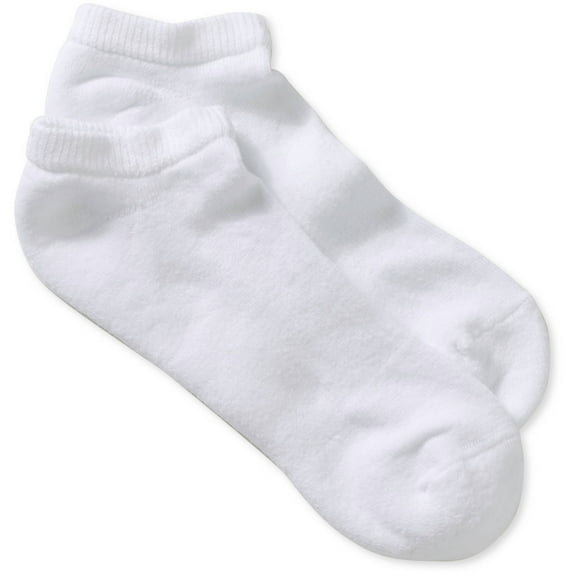 Gildan Ladies NoShow Comfort Toe Socks 10-pack