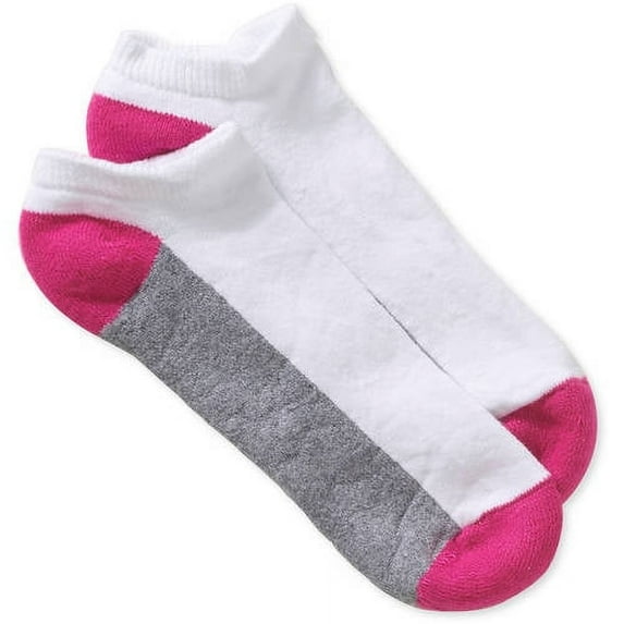 Gildan Ladies NoShow Comfort Toe Socks 10-pack