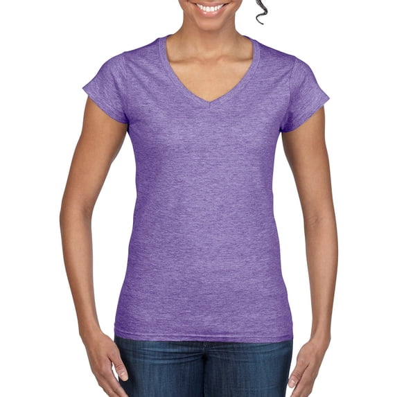 Gildan Ladies Soft Style Short Sleeve V-Neck T-Shirt