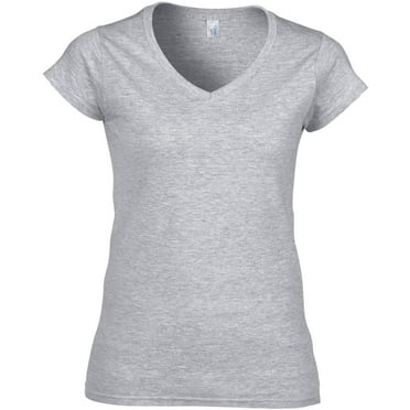 Gildan Ladies Soft Style Short Sleeve V-Neck T-Shirt