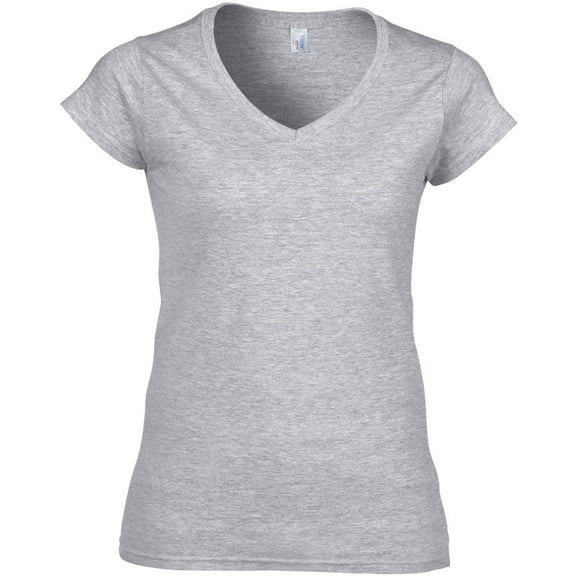 Gildan Ladies Soft Style Short Sleeve V-Neck T-Shirt