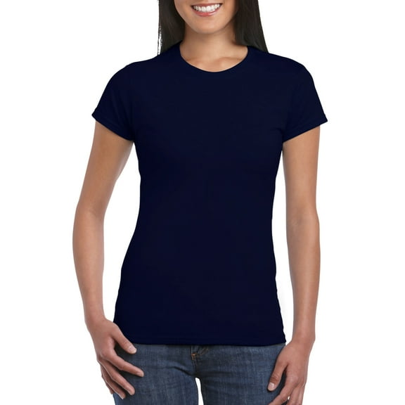 Gildan Ladies Softstyle  T-Shirt
, 3XL, Navy