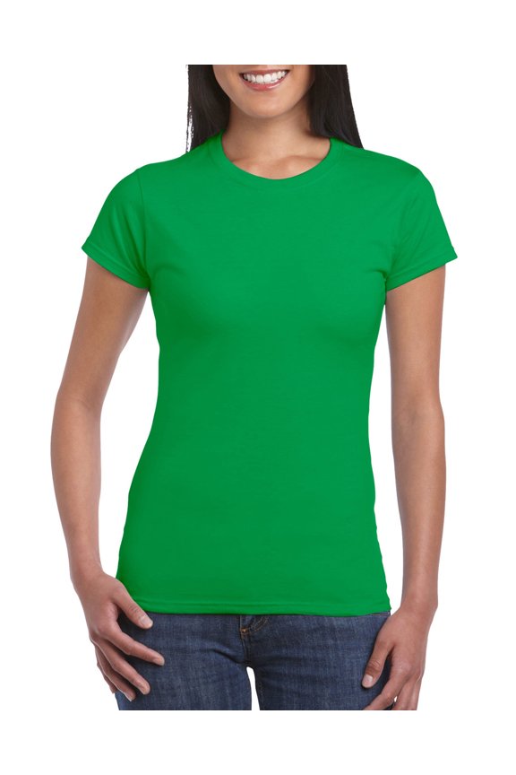 Ladies Softstyle T-Shirt
, S, Irish Green