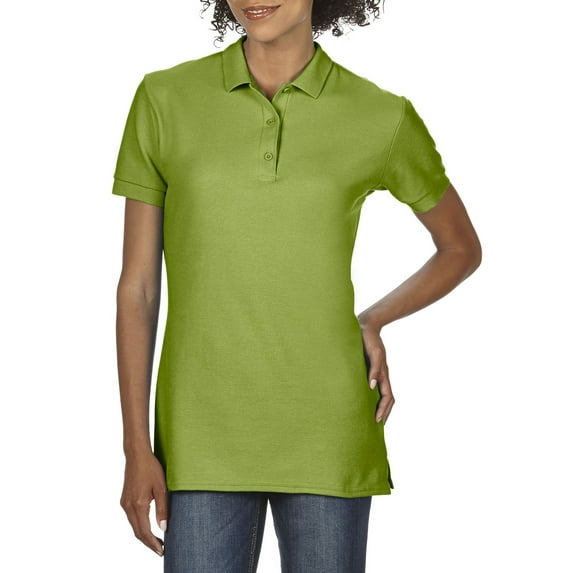 Gildan Lds Cotton Pique Kiwi