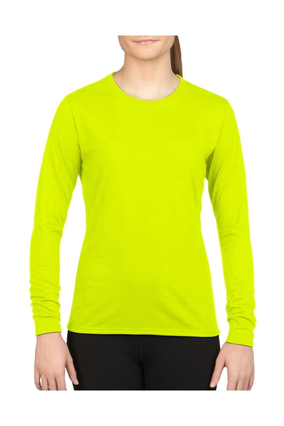 Lds L/S PerformT SftyGn